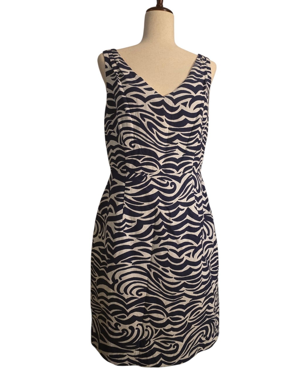 NWT Lilly Pulitzer Bright Navy Kiki Dress - Size 10 - Picture 2 of 8